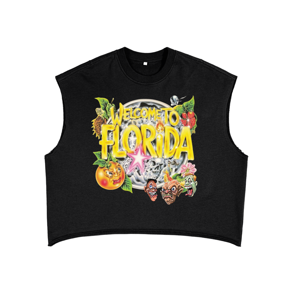 French Terry Boxy Tank Top