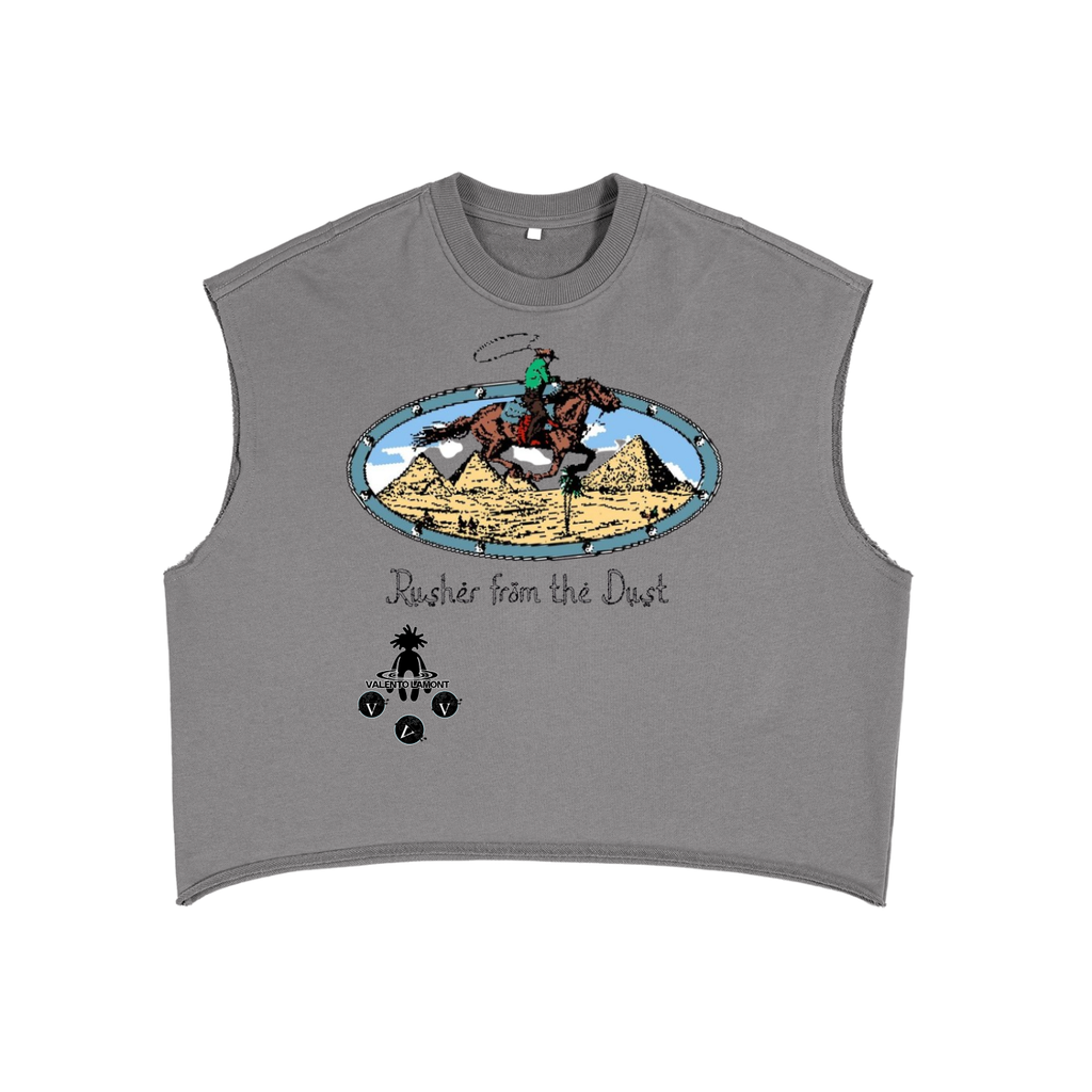 French Terry Boxy Tank Top