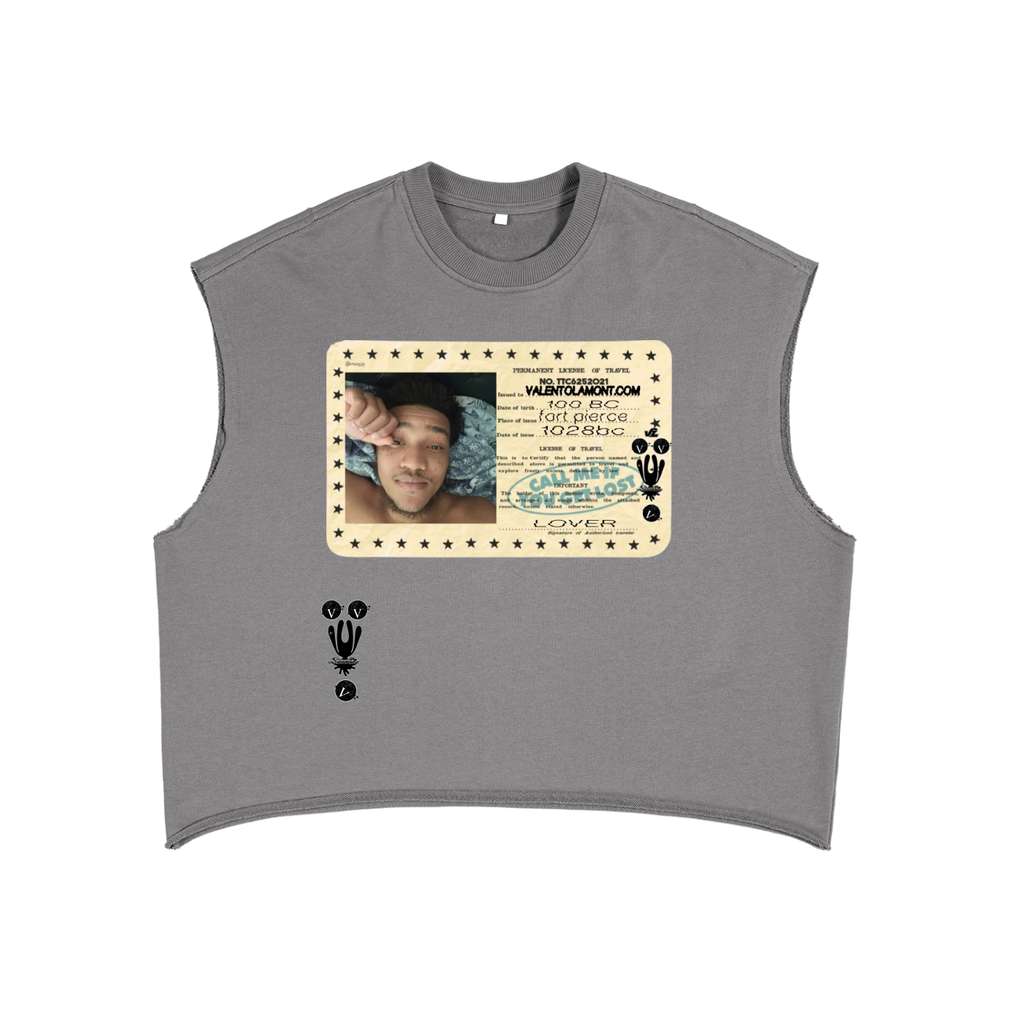 French Terry Boxy Tank Top