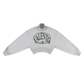 Women's Crop Mock Neck Sweatshirt