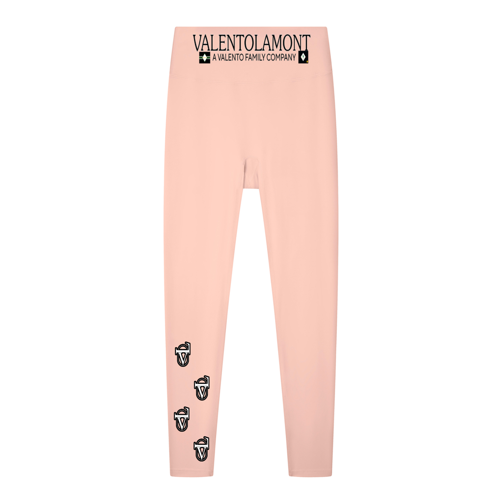 Women's Solid High Rise Leggings