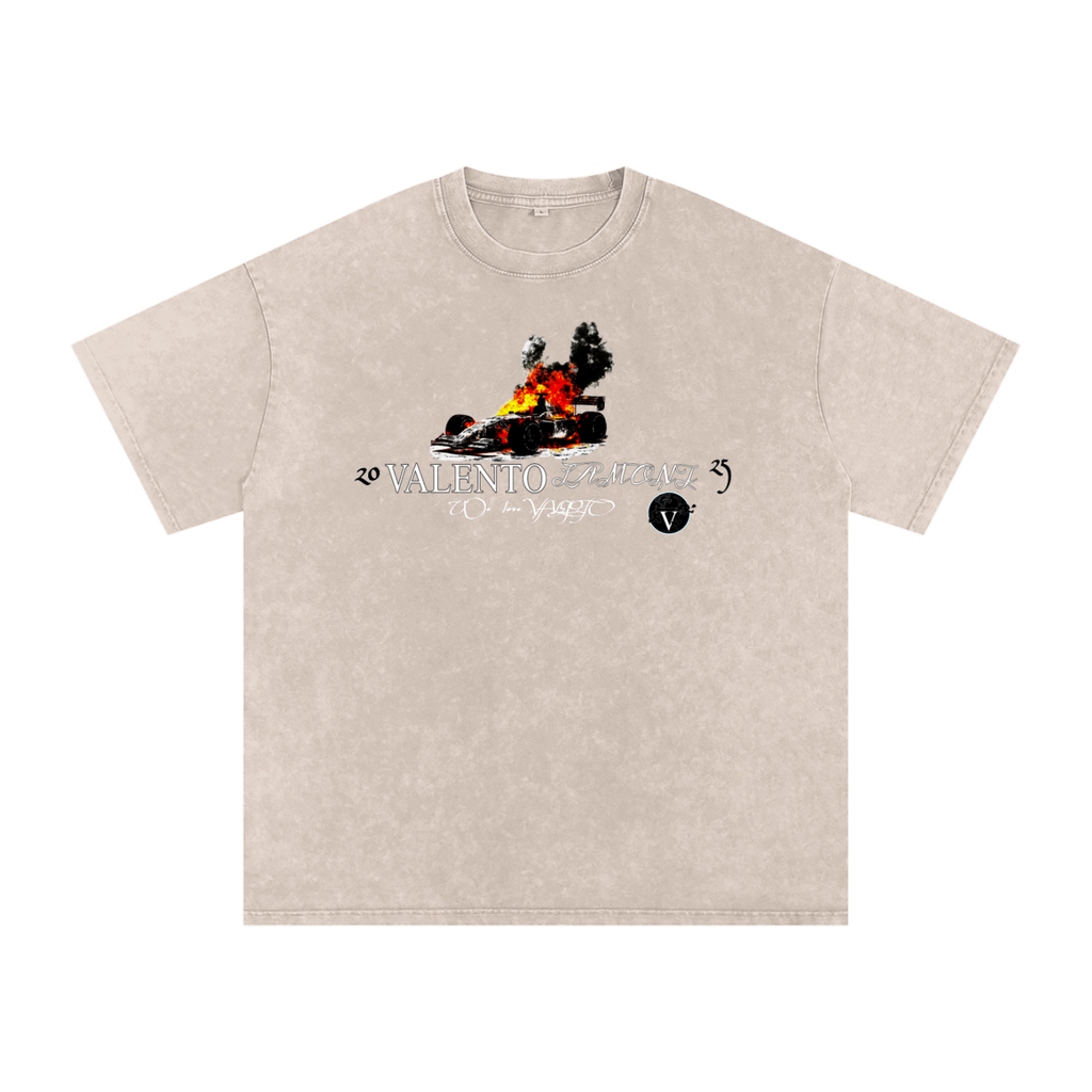 Acid Wash Oversize T-Shirt - 250 GSM