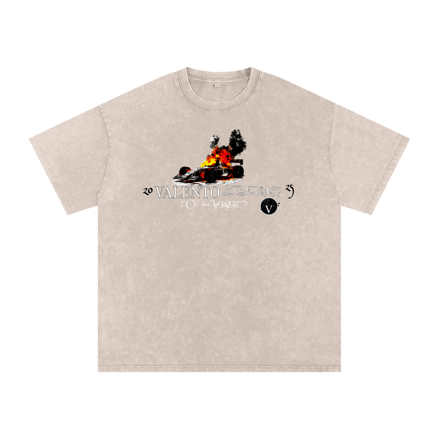 Acid Wash Oversize T-Shirt - 250 GSM