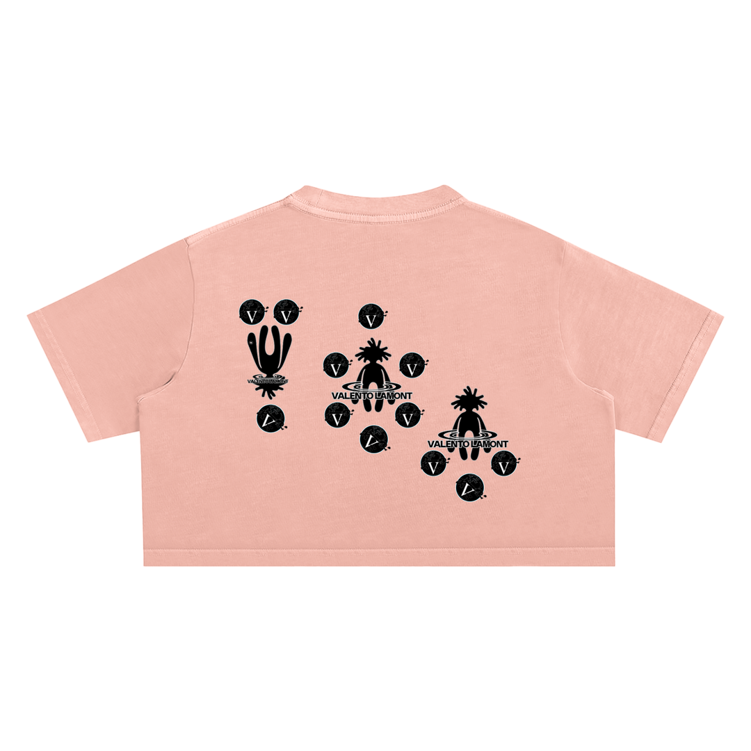 Snow Washed Crop Top