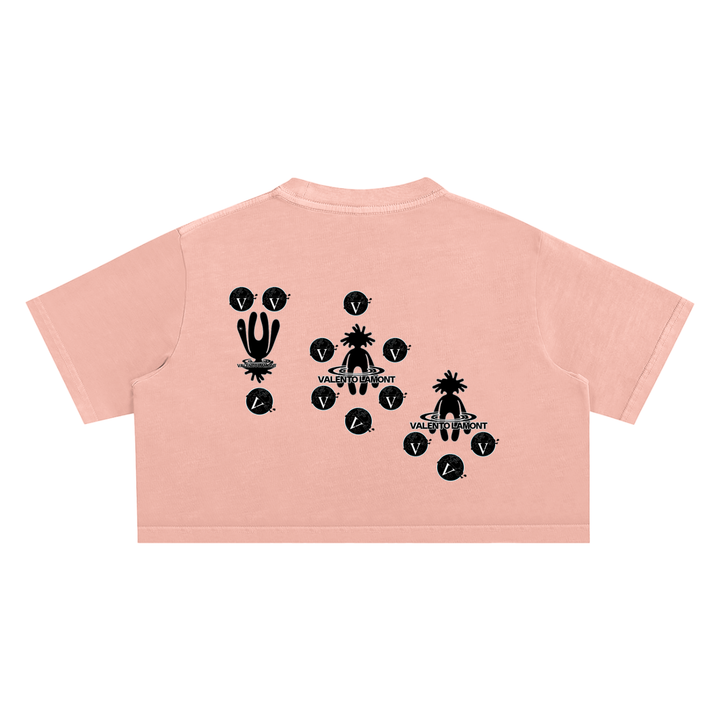 Snow Washed Crop Top