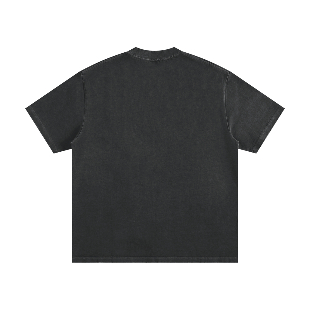 Heavyweight Vintage Washed Frayed T-Shirt