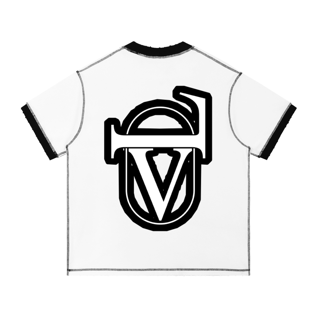 Unisex Contrast-Stitched Ringer T-Shirt