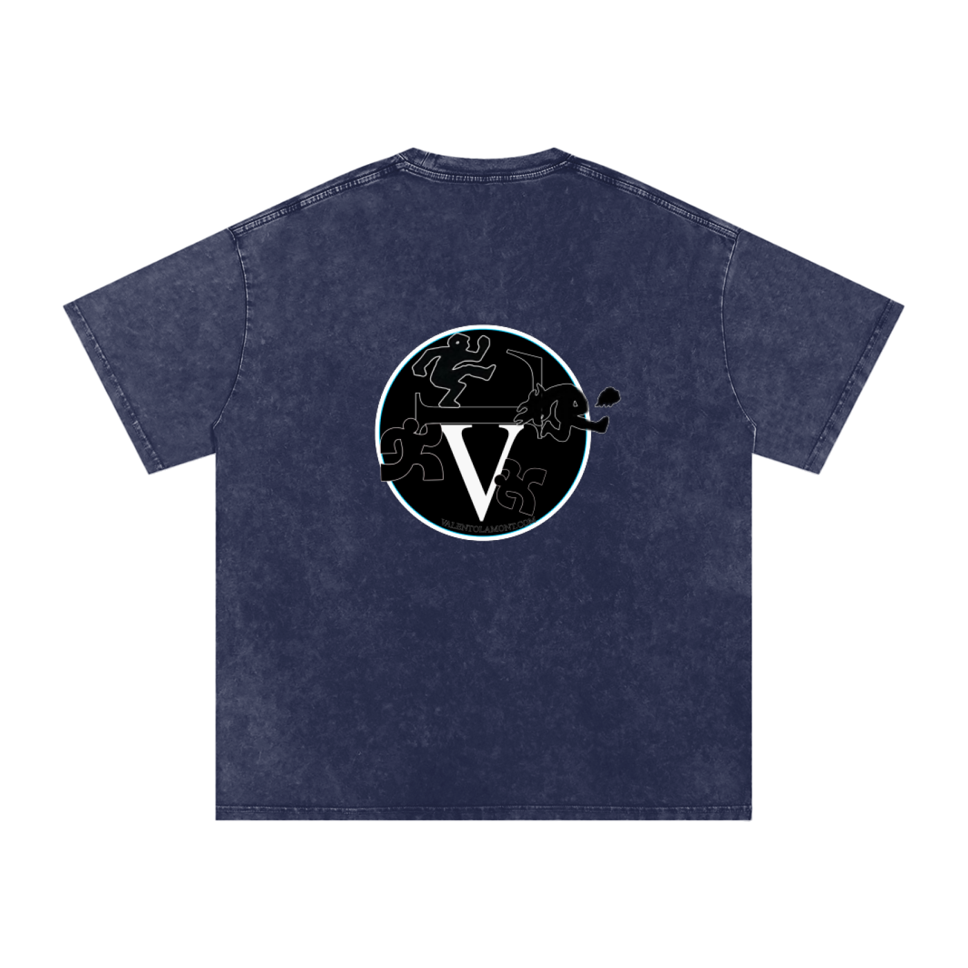 Acid Wash Oversize T-Shirt - 250 GSM
