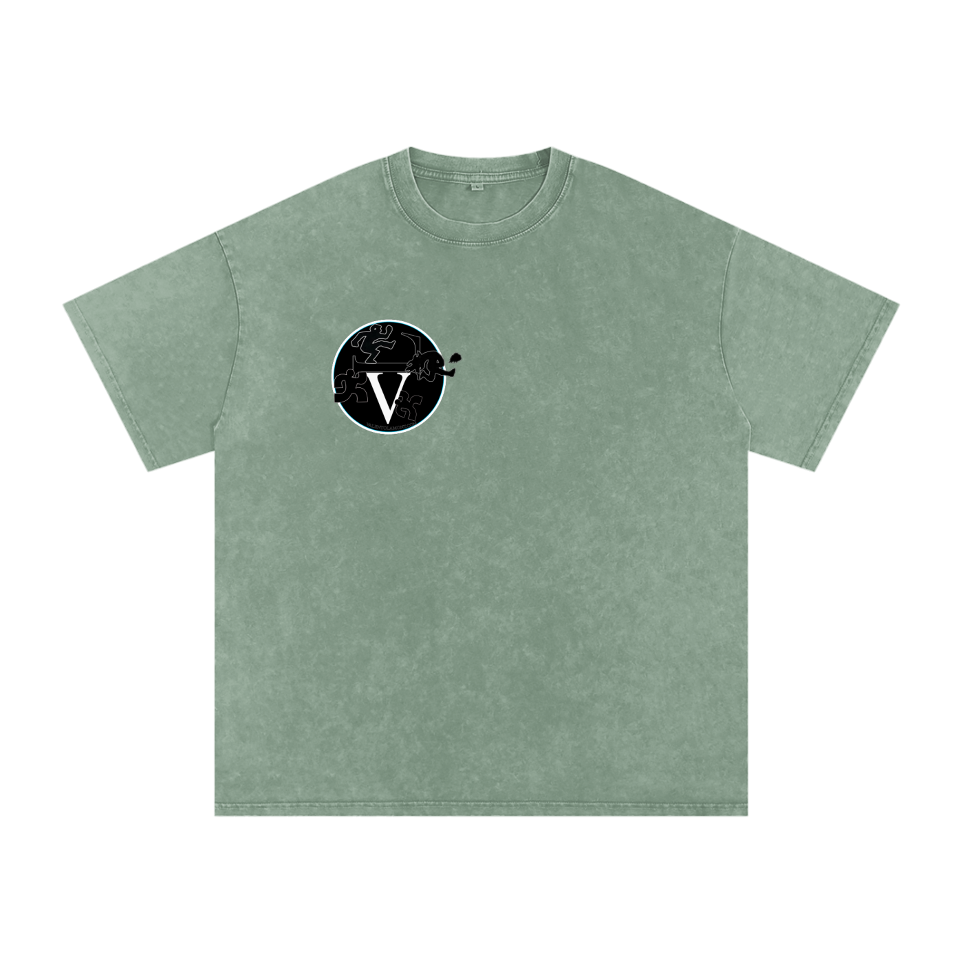 Acid Wash Oversize T-Shirt - 250 GSM