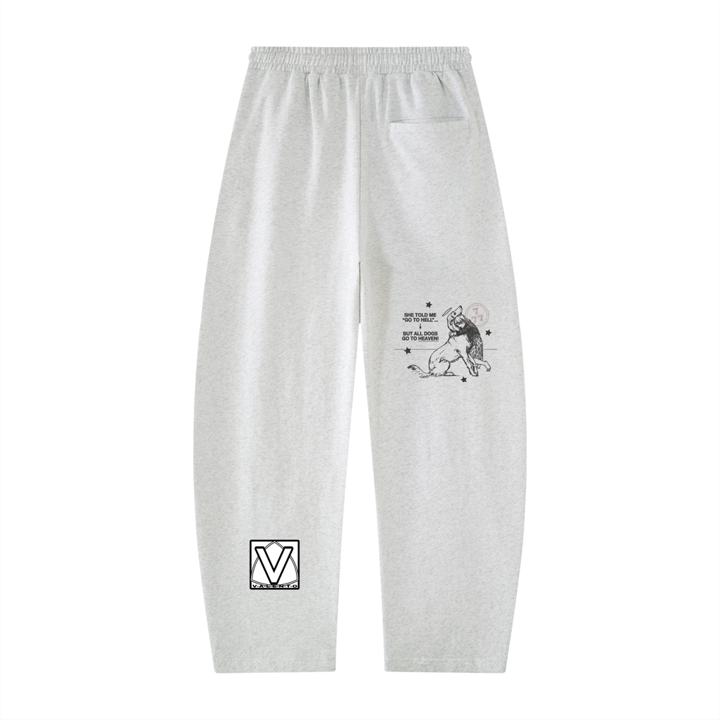 Unisex Heavyweight Barrel Leg Sweatpants