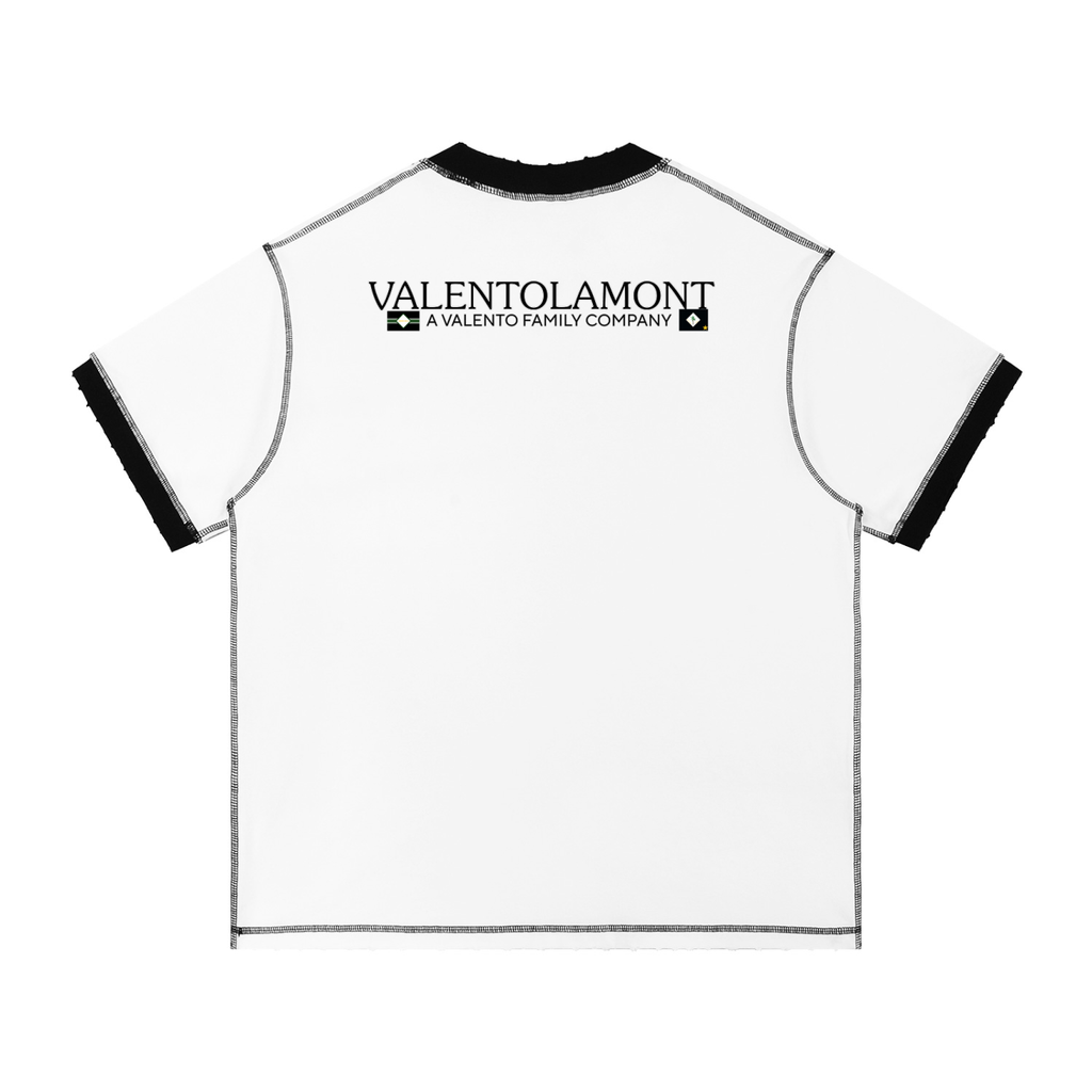 Unisex Contrast-Stitched Ringer T-Shirt