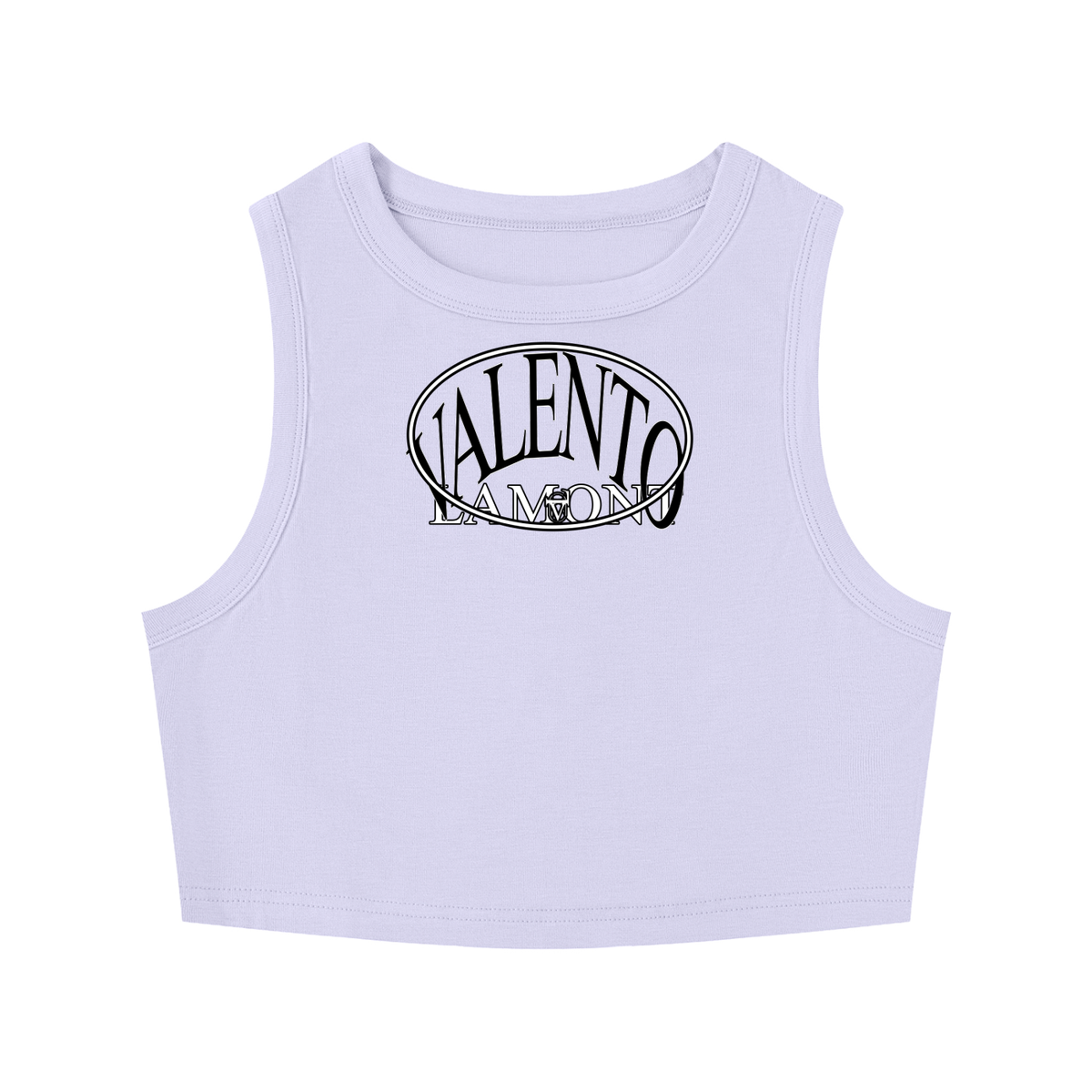 Women's Tight Crewneck Crop Tank Top