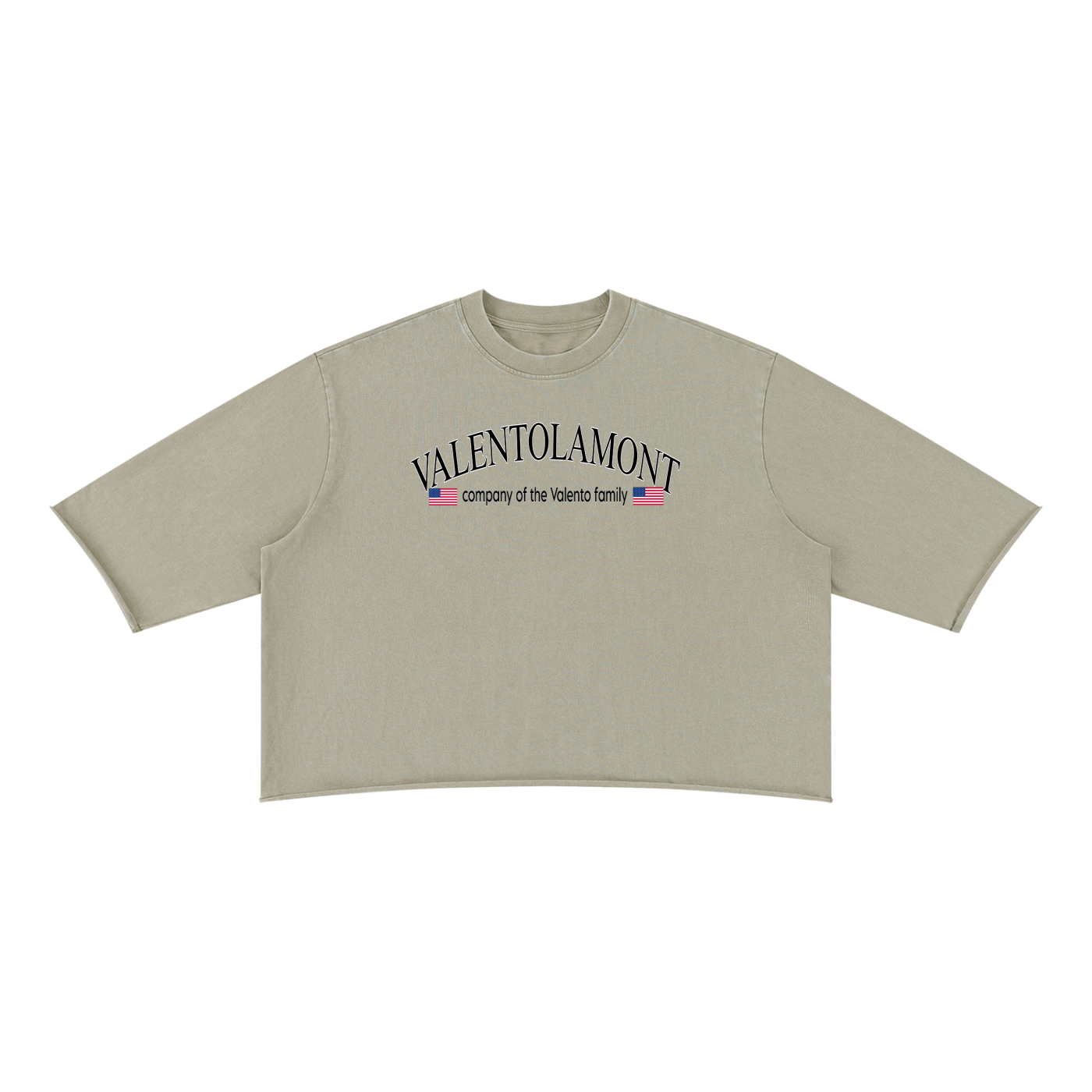 Unisex Mineral Wash Raw Hem Boxy T-Shirt