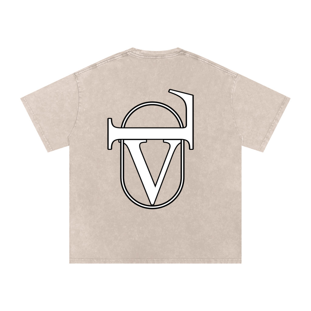 Acid Wash Oversize T-Shirt - 250 GSM