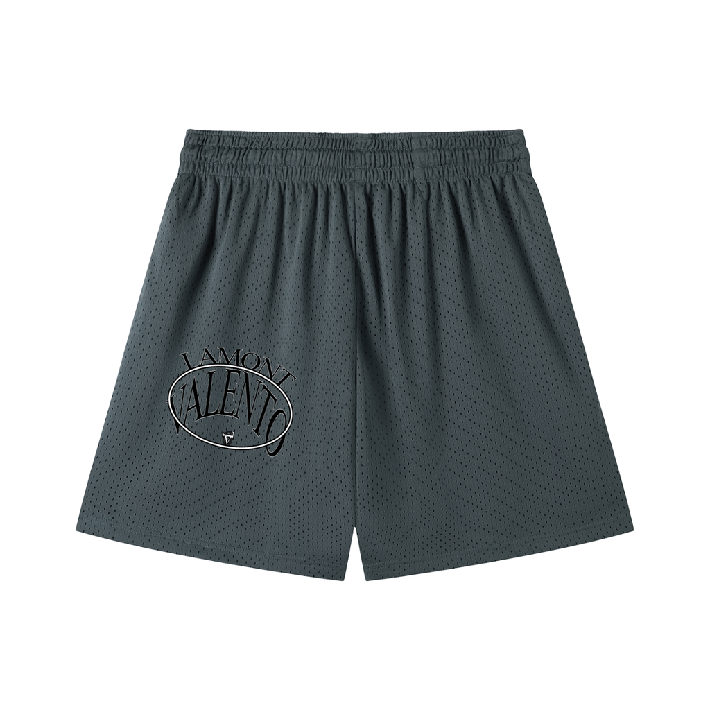Mesh Drawstring Shorts