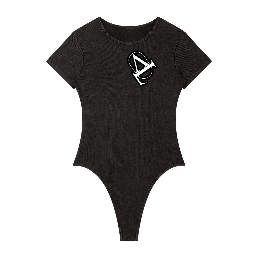 Women's Mineral Wash Crewneck Bodysuit