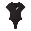 Women's Mineral Wash Crewneck Bodysuit