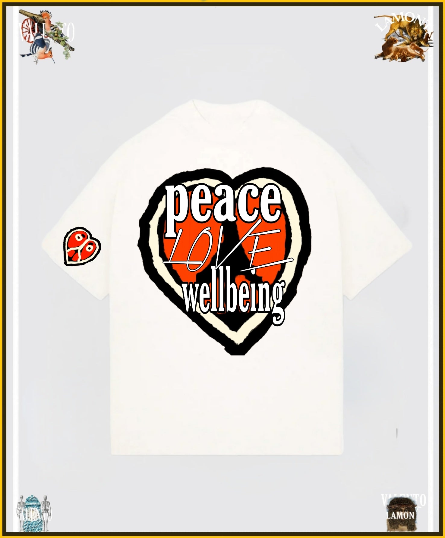 Unisex organic cotton t-shirt