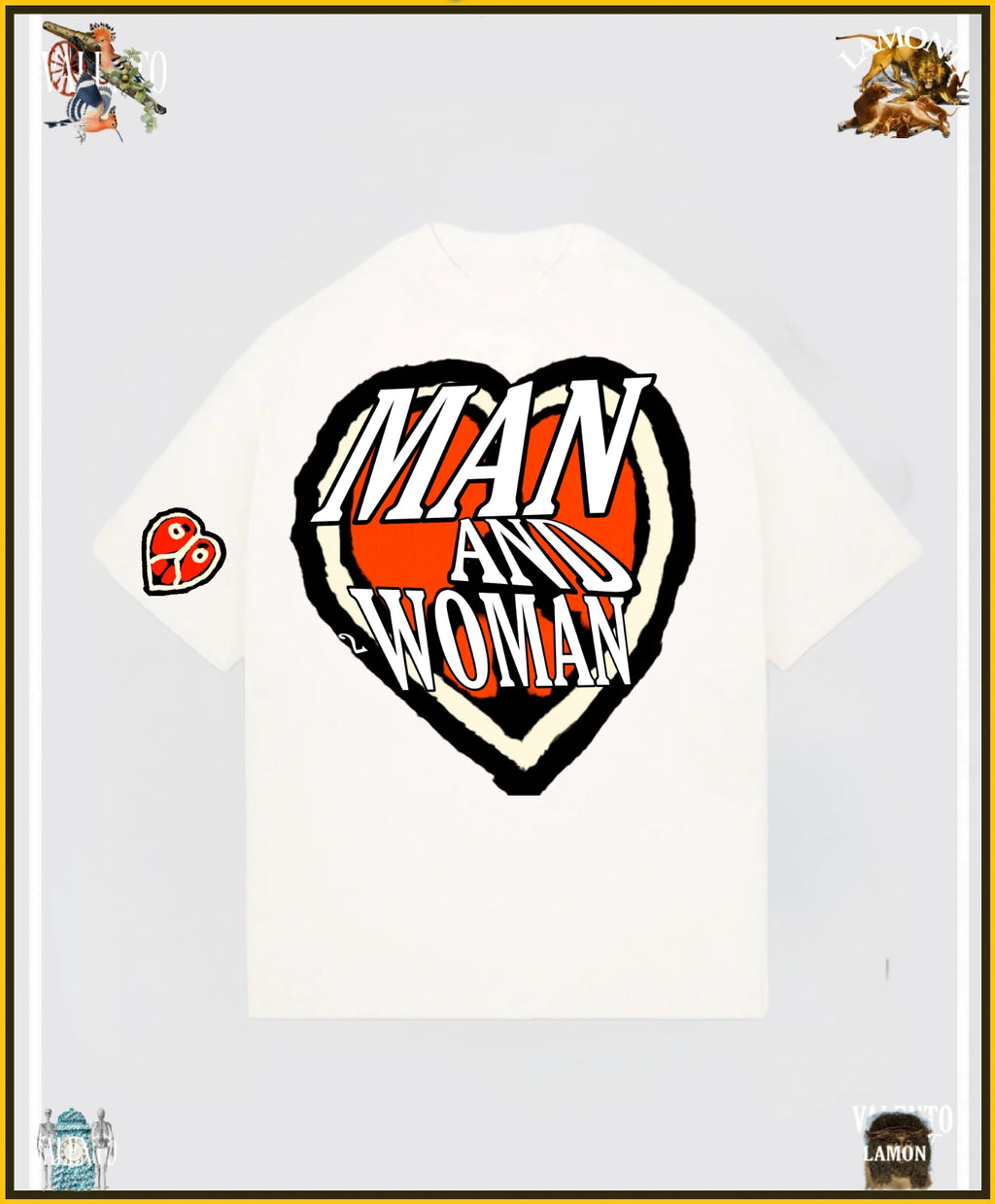 Unisex organic cotton t-shirt