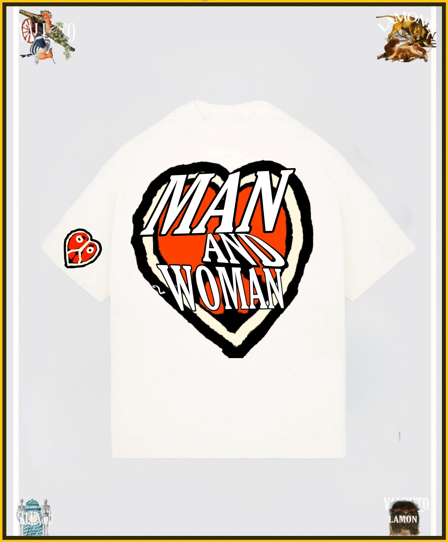 Unisex organic cotton t-shirt