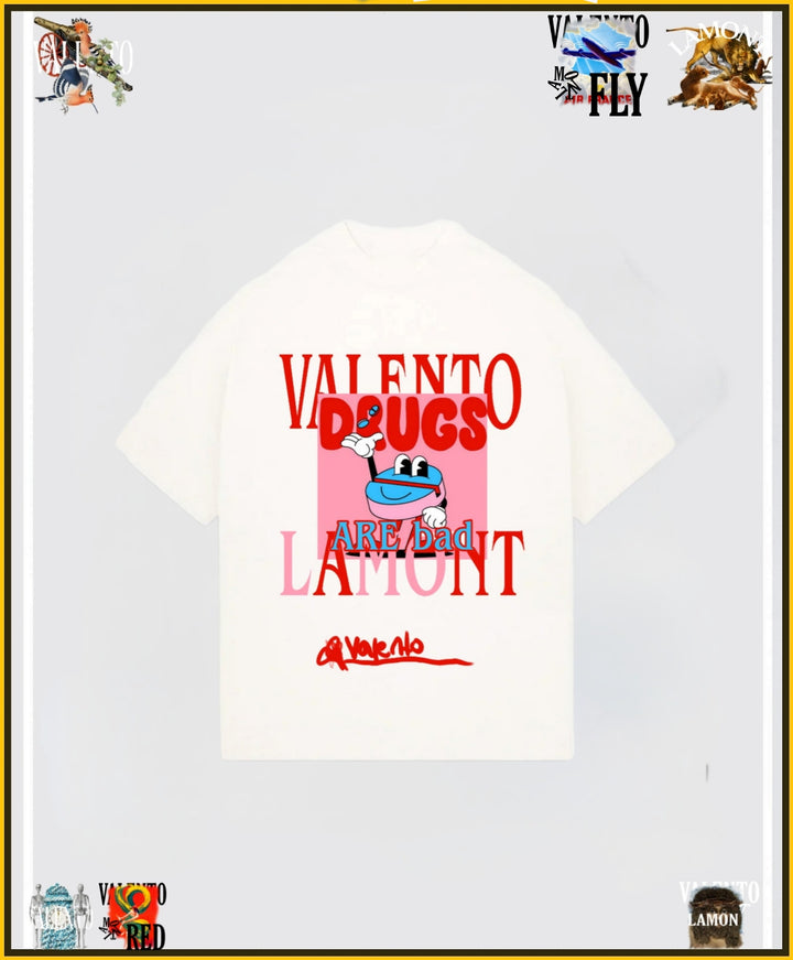 VALENTOLAMONT HAND WRITTEN T SHIRT+