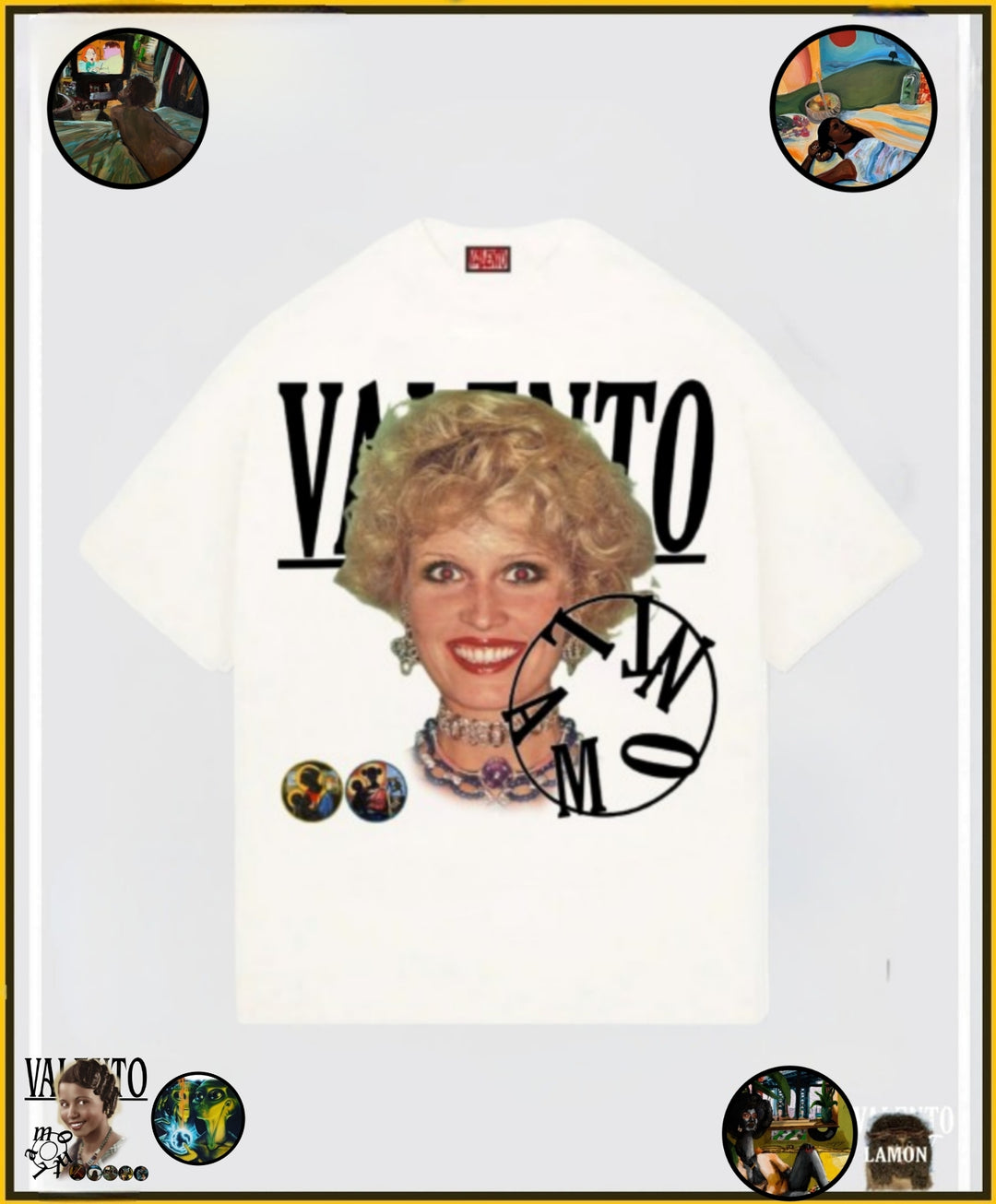 VALENTO AND QUEEN TEE