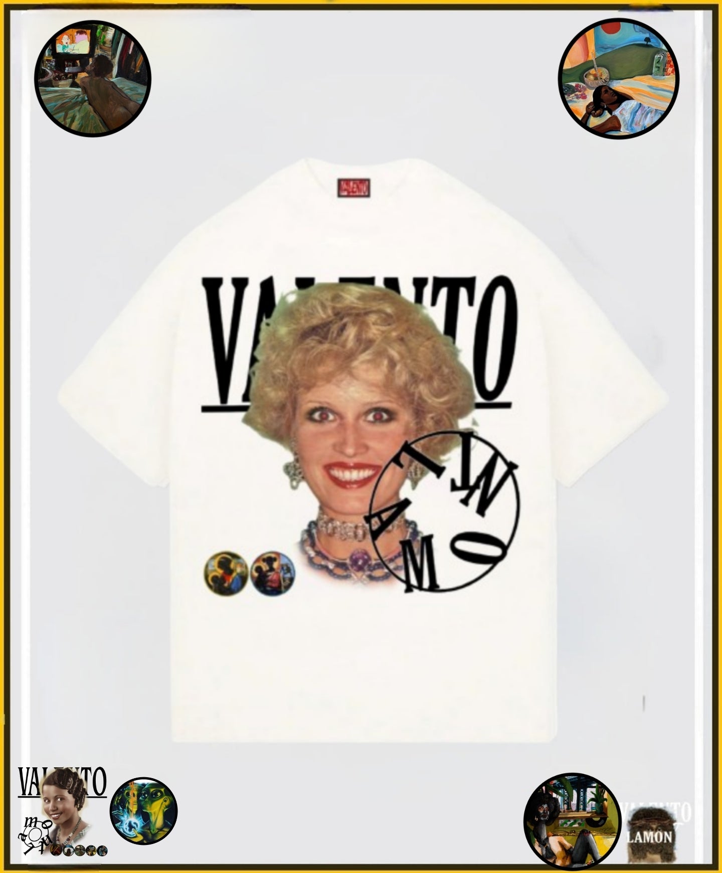 VALENTO AND QUEEN TEE