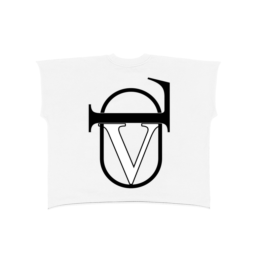 Raw Edge Boxy Non-Shrink T-Shirt