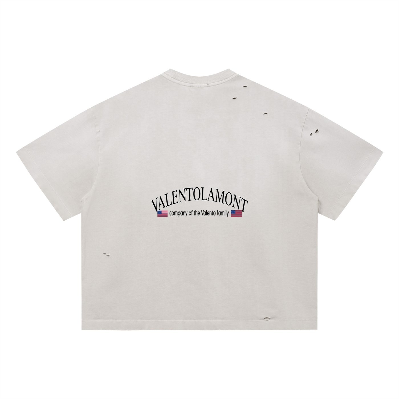 Vintage Washed Distressed Boxy Oversized T-Shirt