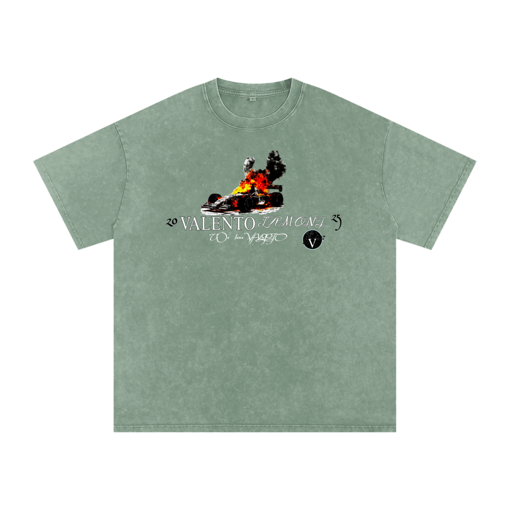 Acid Wash Oversize T-Shirt - 250 GSM