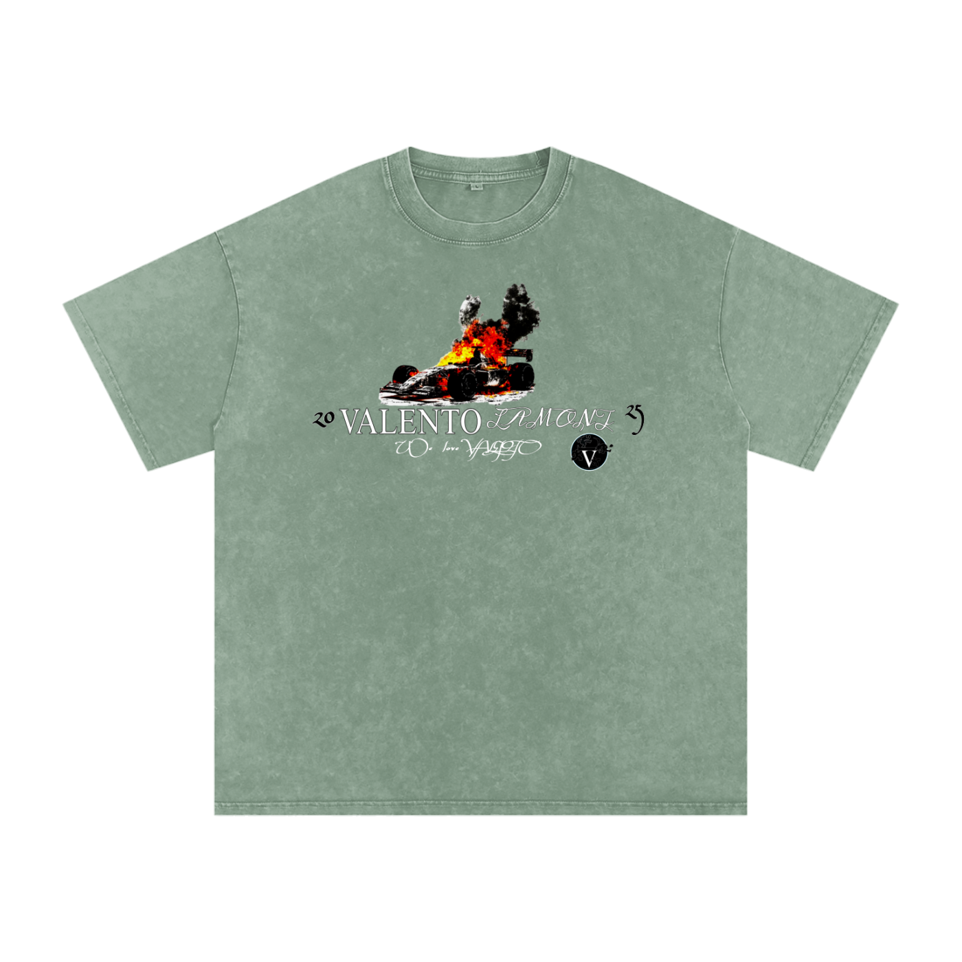 Acid Wash Oversize T-Shirt - 250 GSM