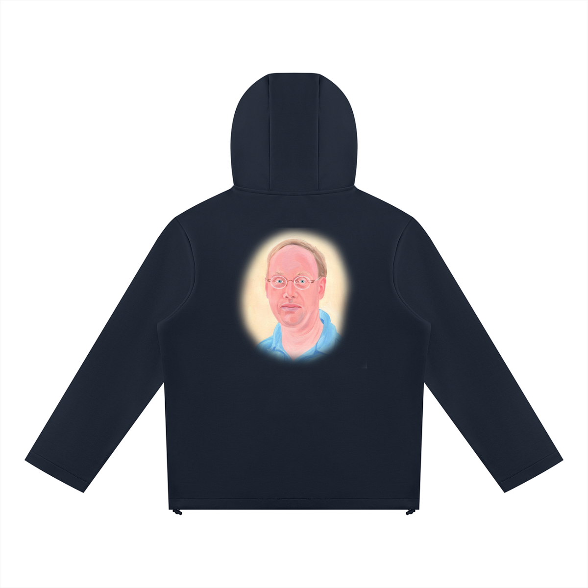 Unisex Paneled Full Zip Hoodie