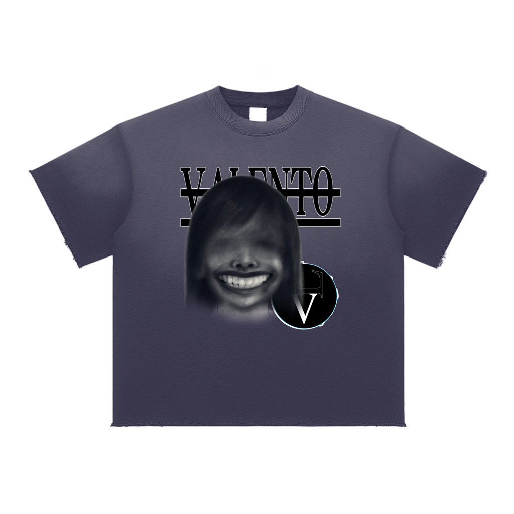 Sun Fade Raw Edge T-Shirt