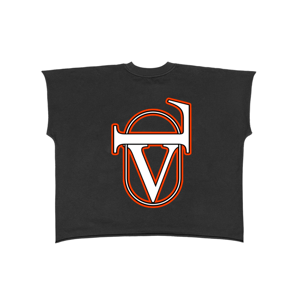 Raw Edge Boxy Non-Shrink T-Shirt