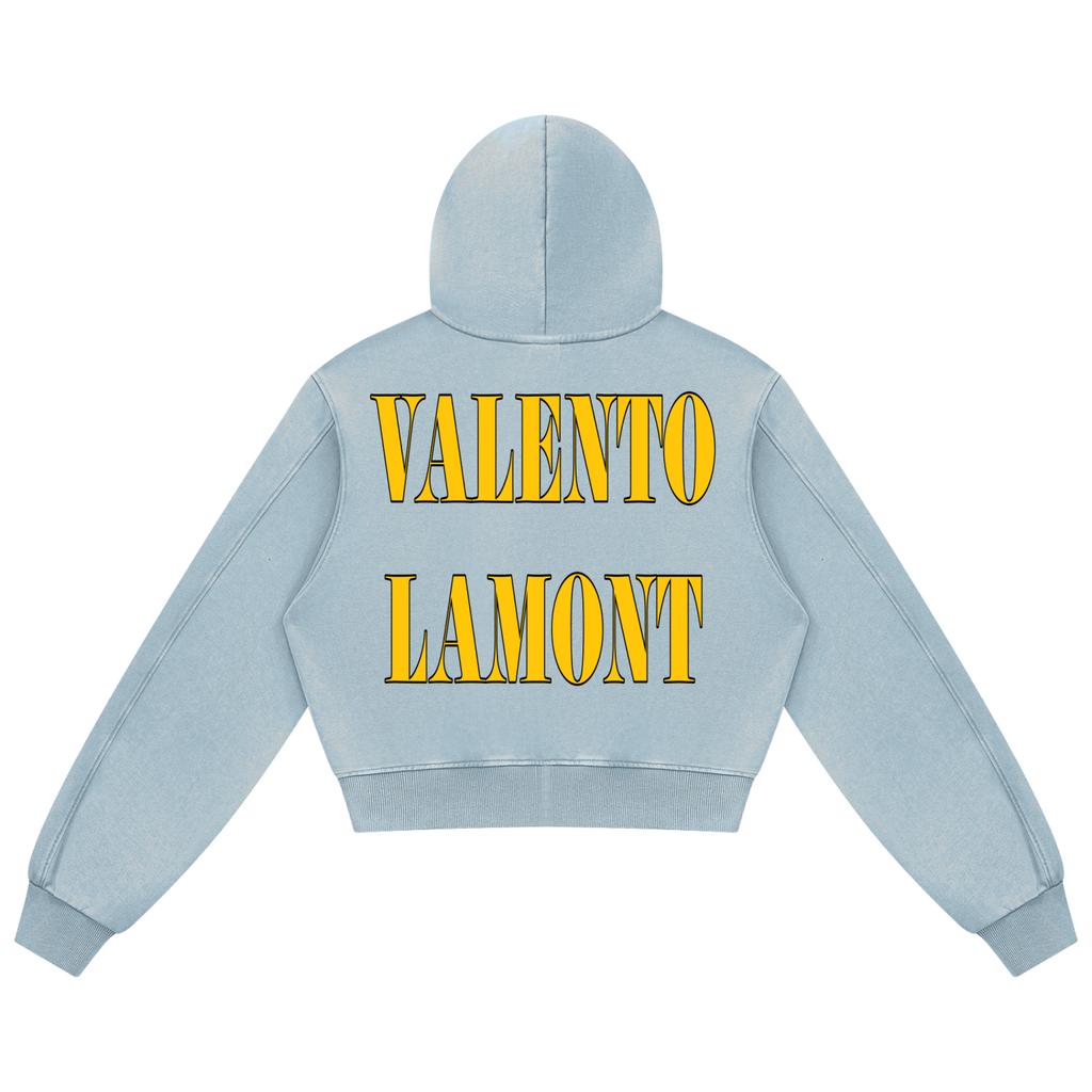 Women's Mineral Wash Full Zip Hoodie