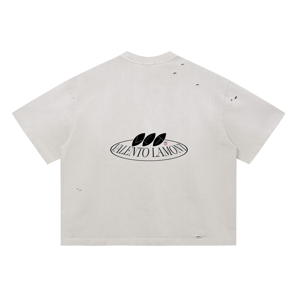 Vintage Washed Distressed Boxy Oversized T-Shirt