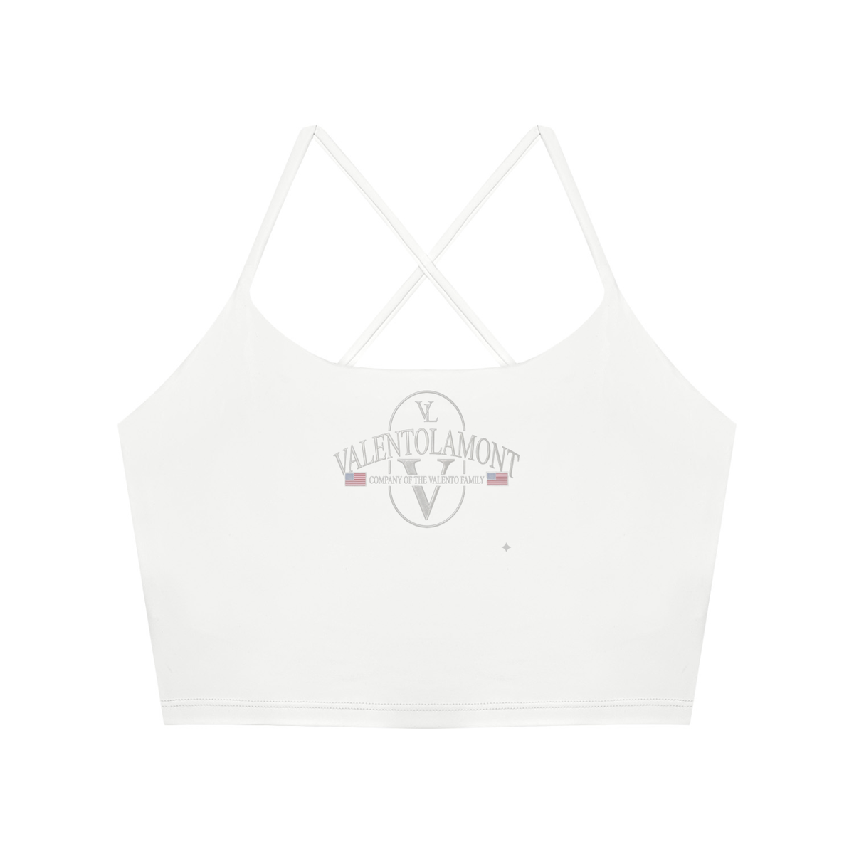 Women's Ruched Cropped Yoga Tank Top