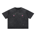 Mineral Wash Boxy Cotton T-Shirt