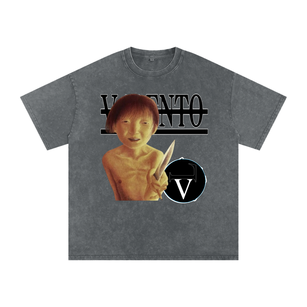 Acid Wash Oversize T-Shirt - 250 GSM