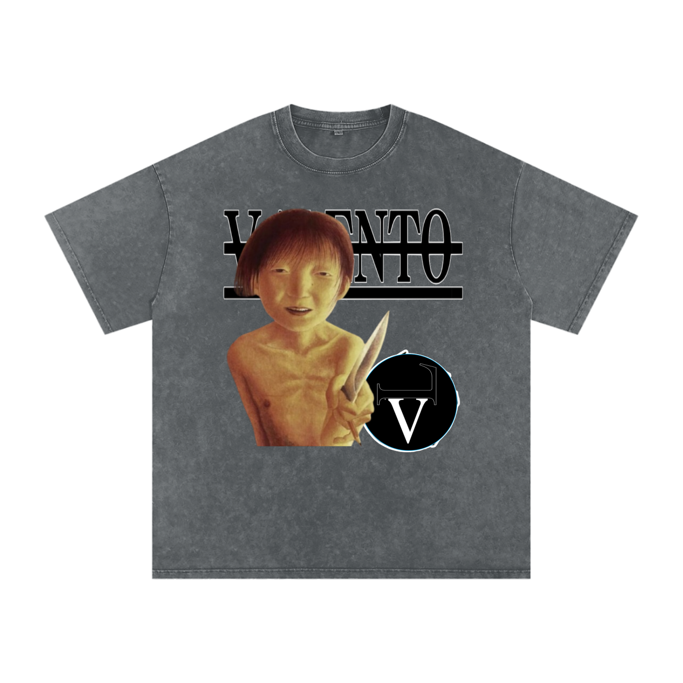 Acid Wash Oversize T-Shirt - 250 GSM