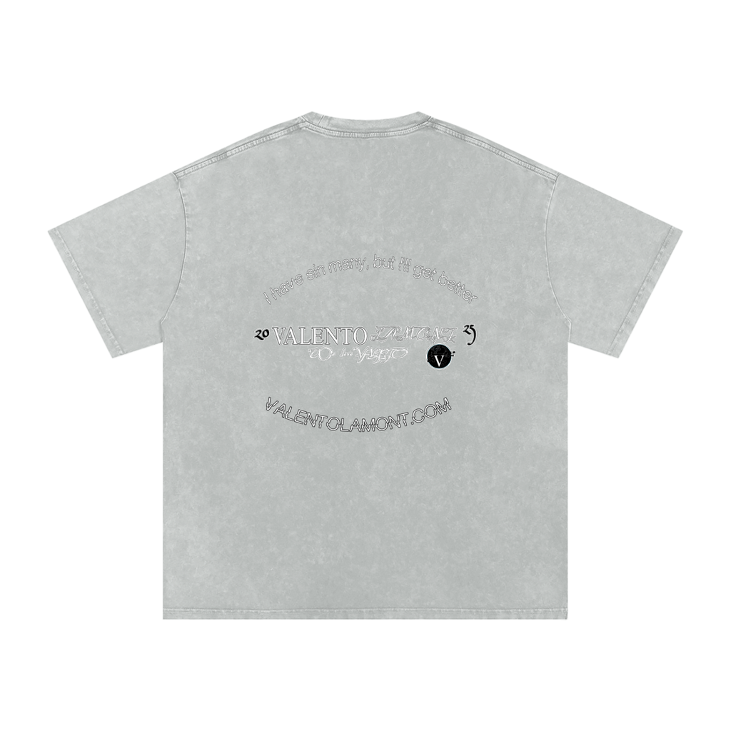 Acid Wash Oversize T-Shirt - 250 GSM