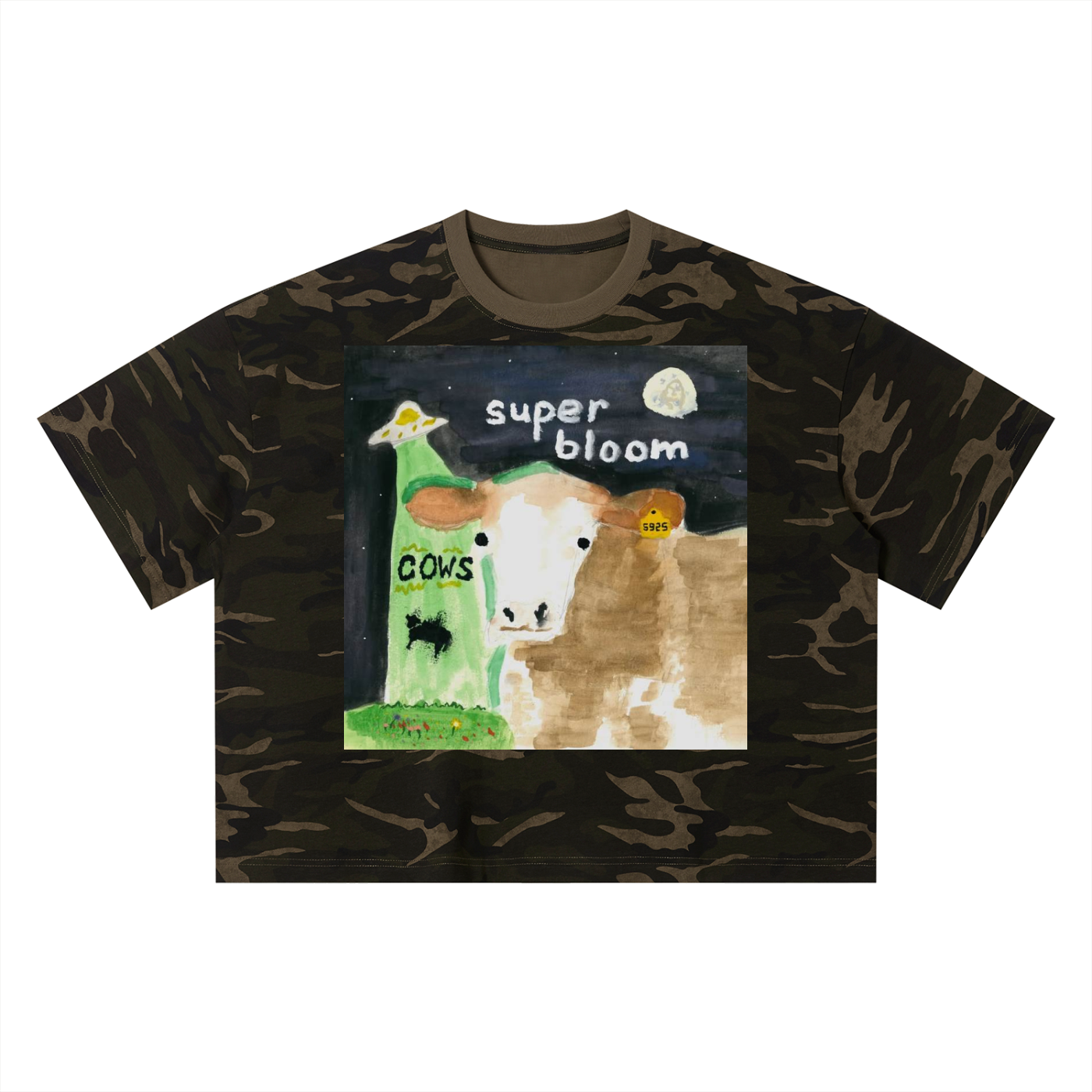 Unisex Camo Boxy T-Shirt