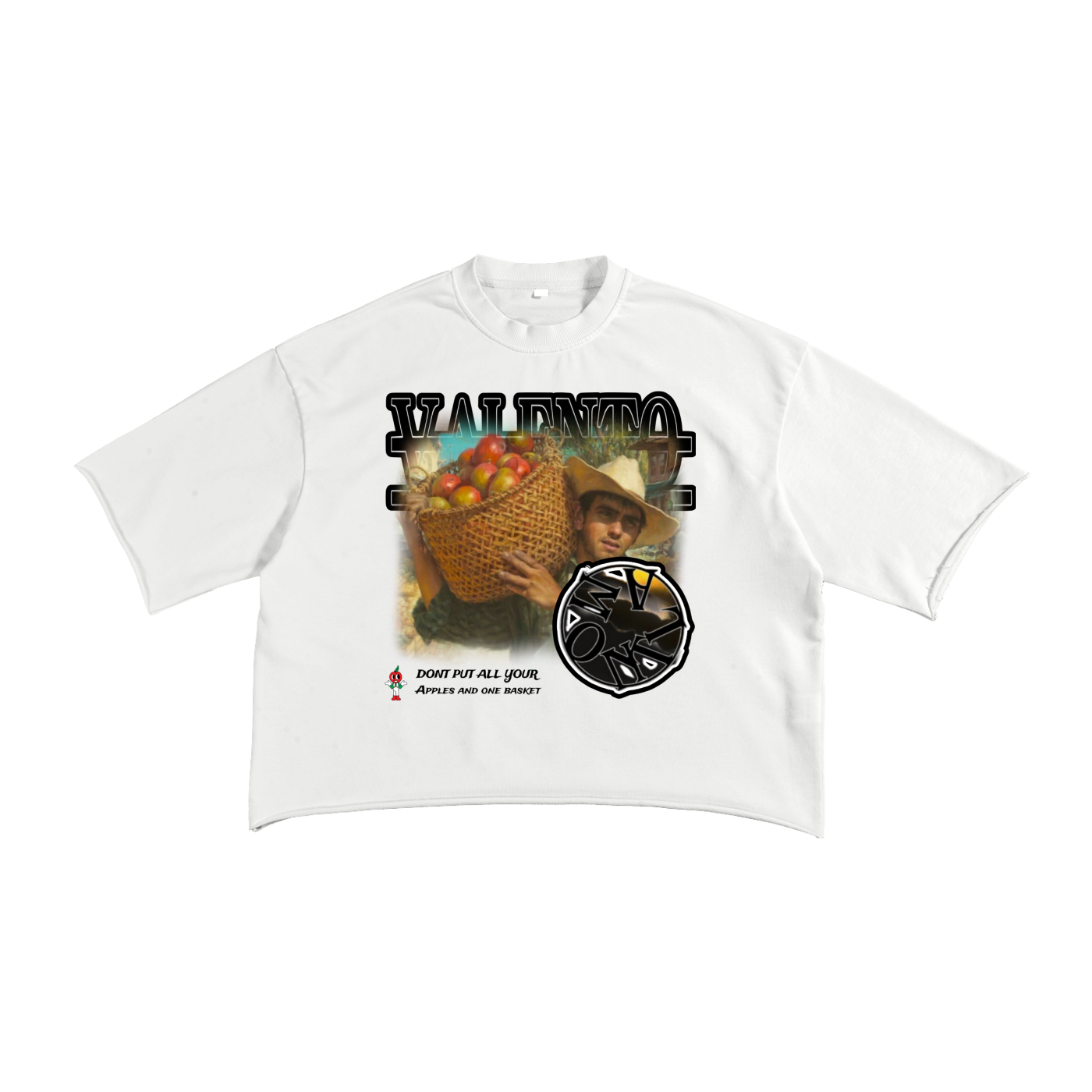 French Terry Raw Edge T-shirt