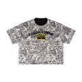 Unisex Leopard Print Boxy T-Shirt