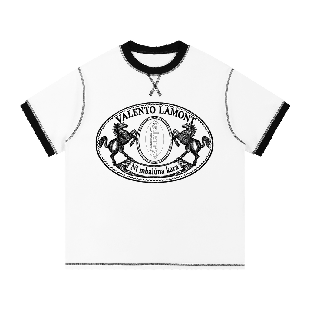 Unisex Contrast-Stitched Ringer T-Shirt