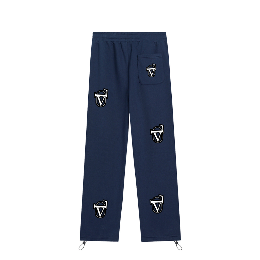 Essential Drawstring Straight-Leg Sweatpants