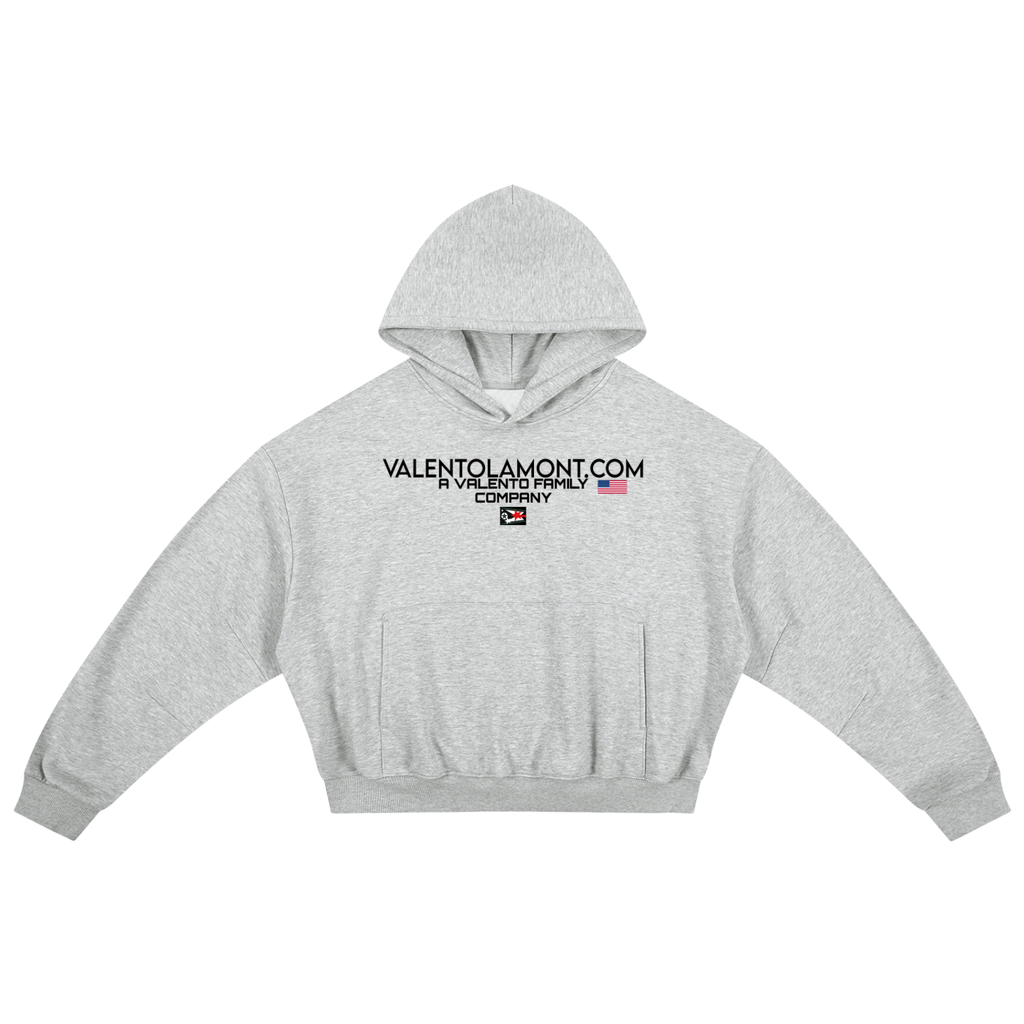 Essential Boxy Darted Sleeve Hoodie