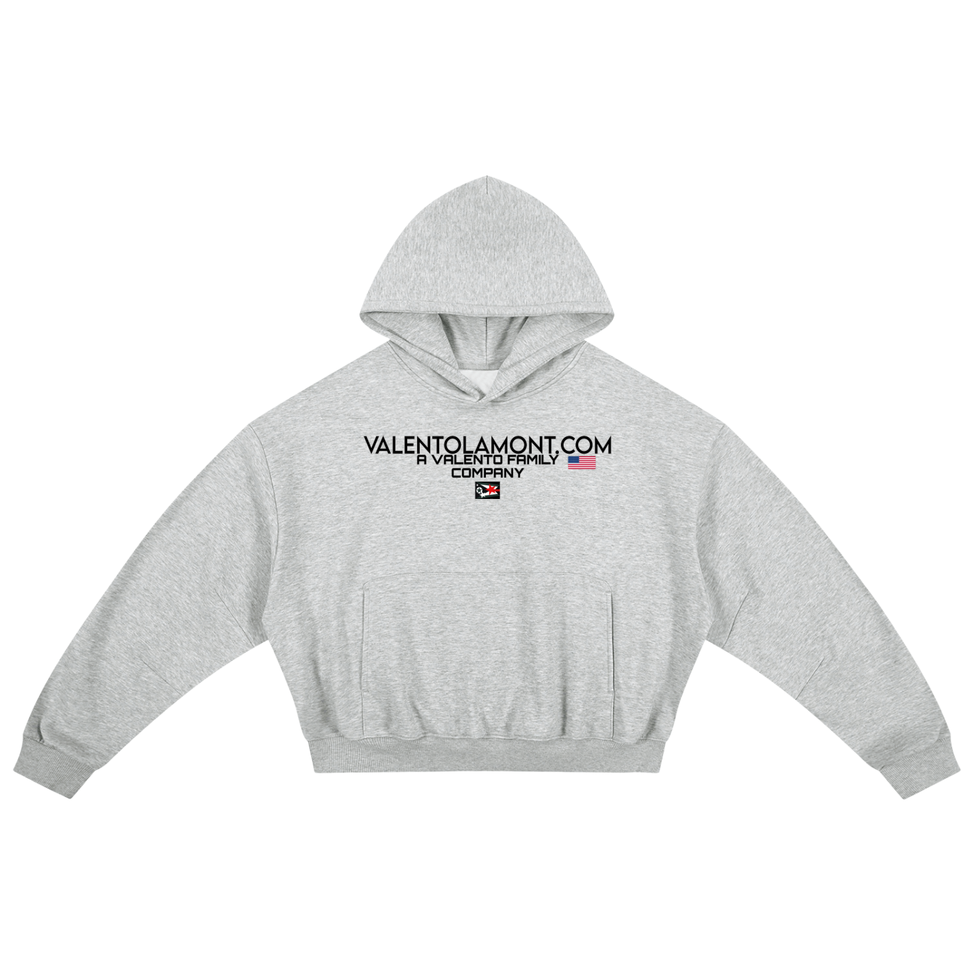 Essential Boxy Darted Sleeve Hoodie