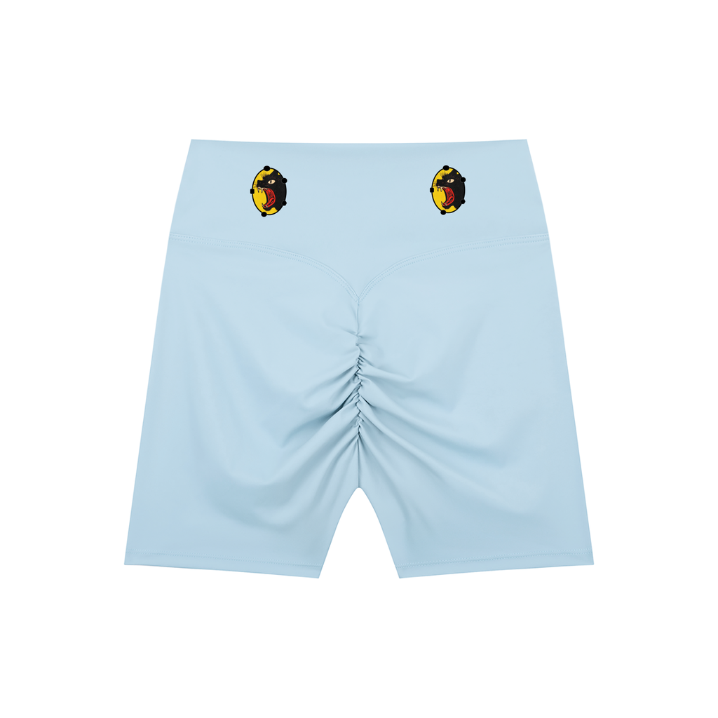 High-Waisted Blend Biker Shorts