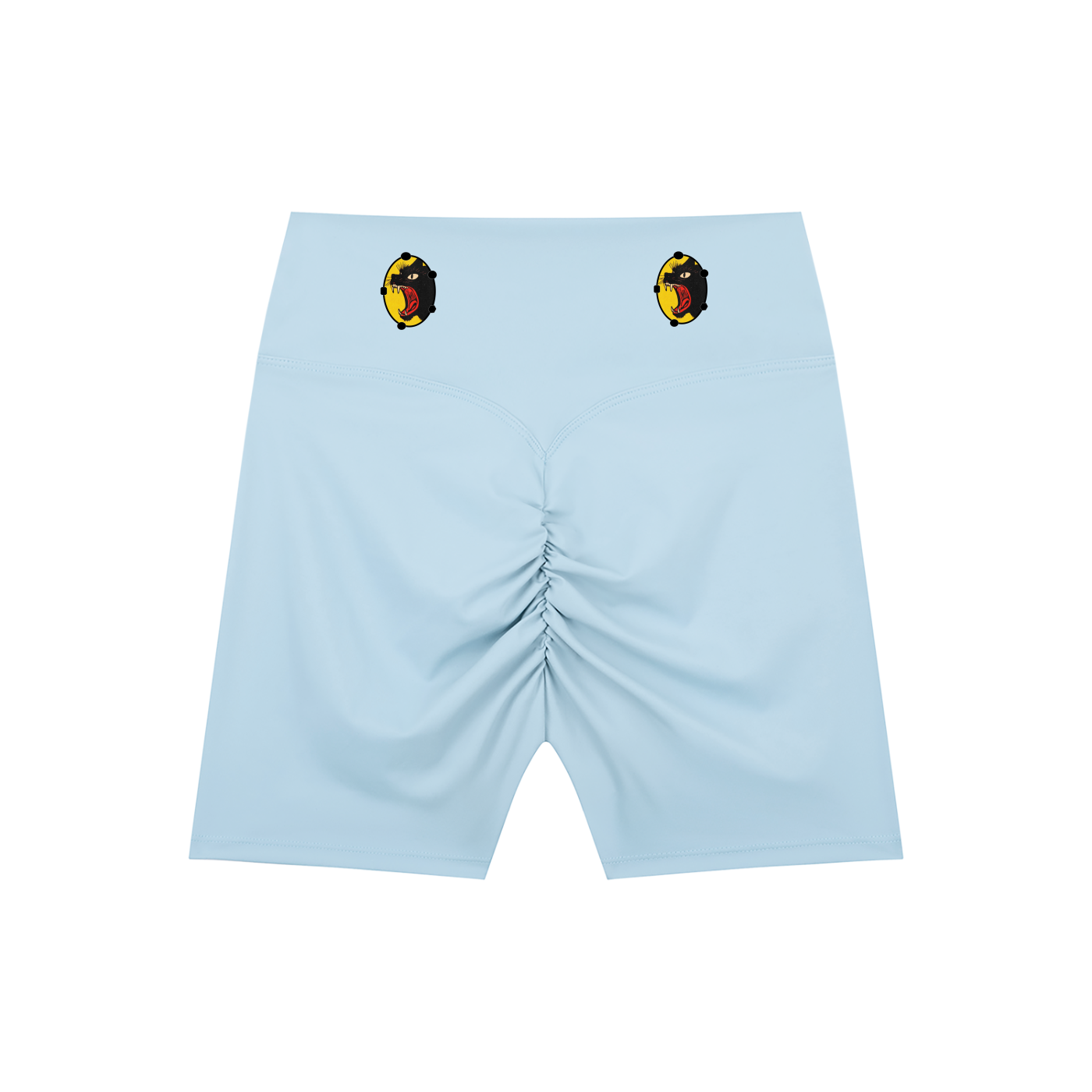 High-Waisted Blend Biker Shorts
